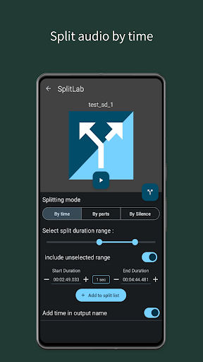 SplitLab Audio Video Splitter