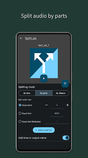 SplitLab Audio Video Splitter